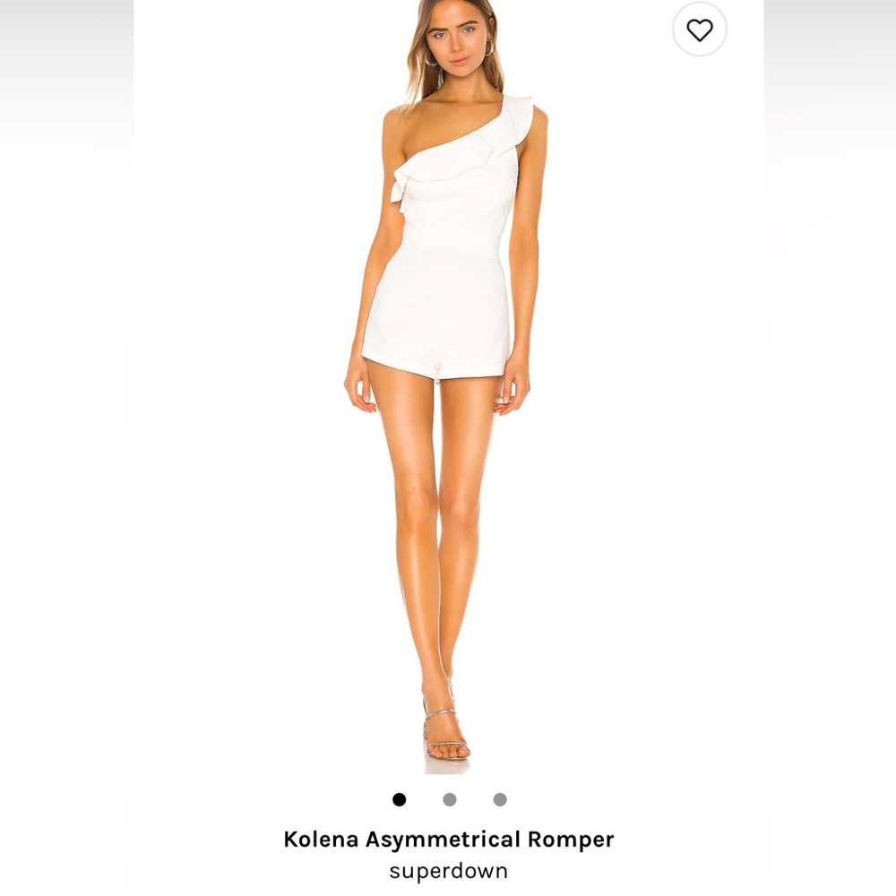 Superdown Kolena Asymmetrical Romper - image 1
